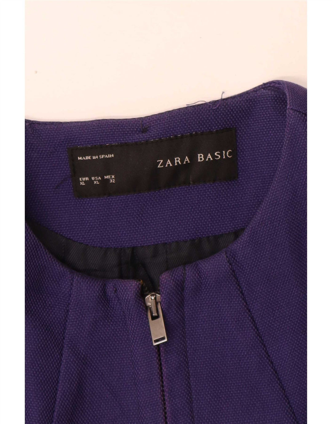 Płaszcz damski Zara UK 18 XL fioletowy