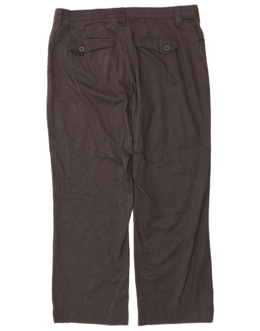 LEE Damskie proste spodnie codzienne z wysokim stanem US 18 2XL W38 L29 Szare