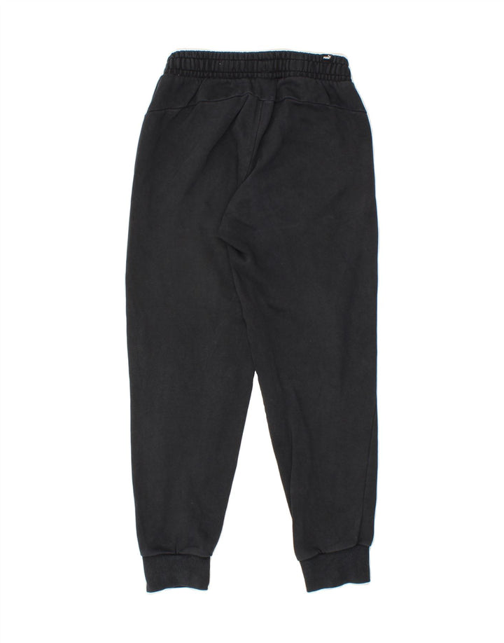 PUMA Mens Tracksuit Trousers Joggers Small  Black Cotton Vintage Puma and Second-Hand Puma from Messina Hembry 