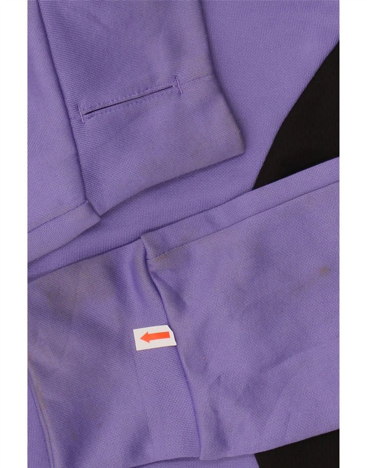 PUMA Womens Tracksuit Top Jacket UK 10 Small  Purple Colourblock Polyester Vintage Puma and Second-Hand Puma from Messina Hembry 