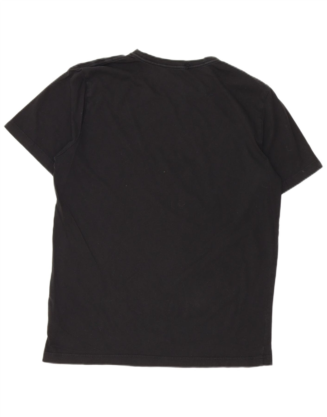 PUMA Mens T-Shirt Top Medium Black Cotton