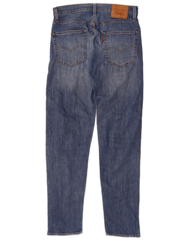 Męskie jeansy Levi's 502 Tapered W30 L34 Niebieskie bawełniane