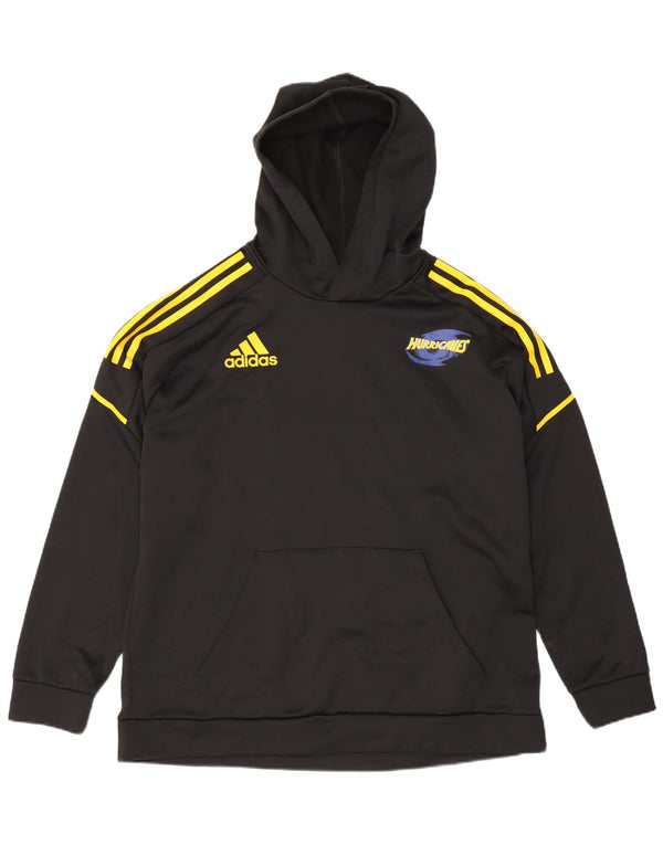 Męska bluza z kapturem Adidas Graphic XL Czarny poliester