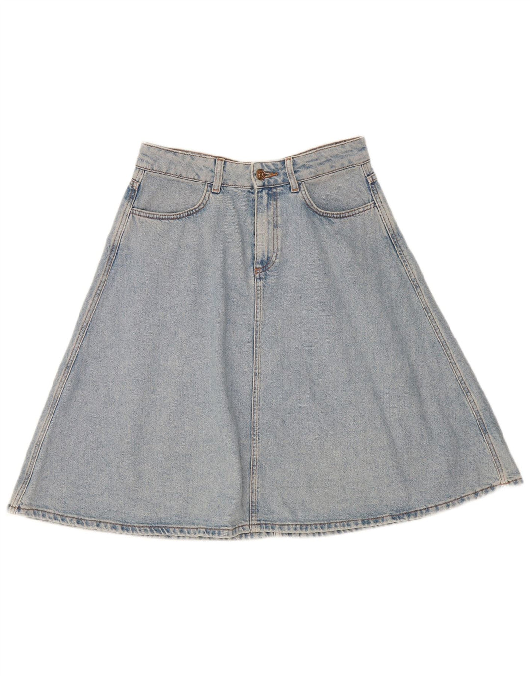 Spódnica jeansowa damska Zara Medium W28 niebieska