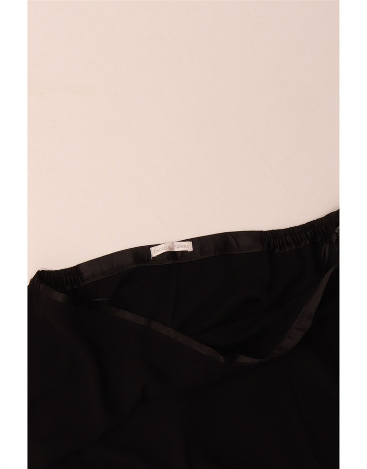 JACQUES VERT Damskie proste spodnie codzienne W36 L30 Czarny poliester