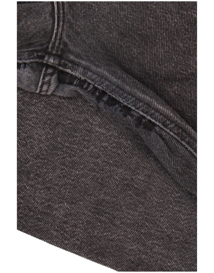 Damskie jeansy Lee Carol Cropped W28 L25 Szara bawełna