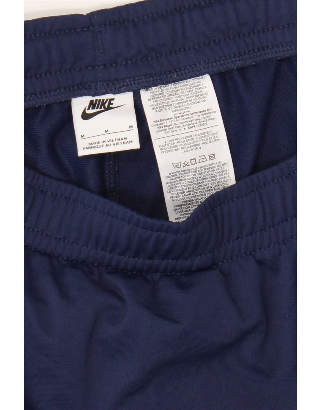 Męskie spodnie dresowe Nike Joggers, średni granatowy poliester