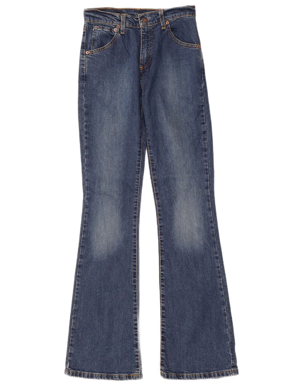 Damskie jeansy Bootcut LEVI'S 525 W26 L34 Niebieska bawełna