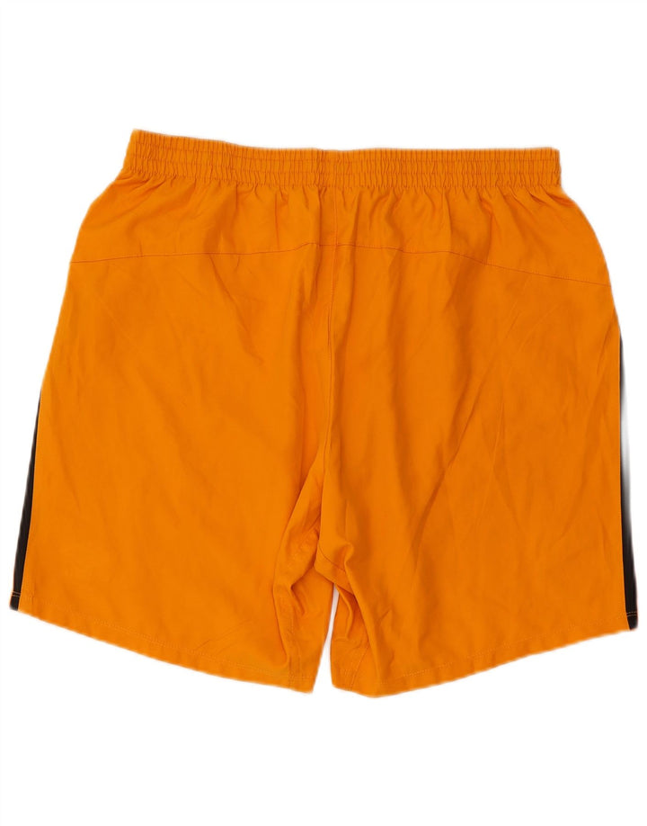 Męskie spodenki sportowe Umbro Graphic XL, poliester w kolorze pomarańczowym