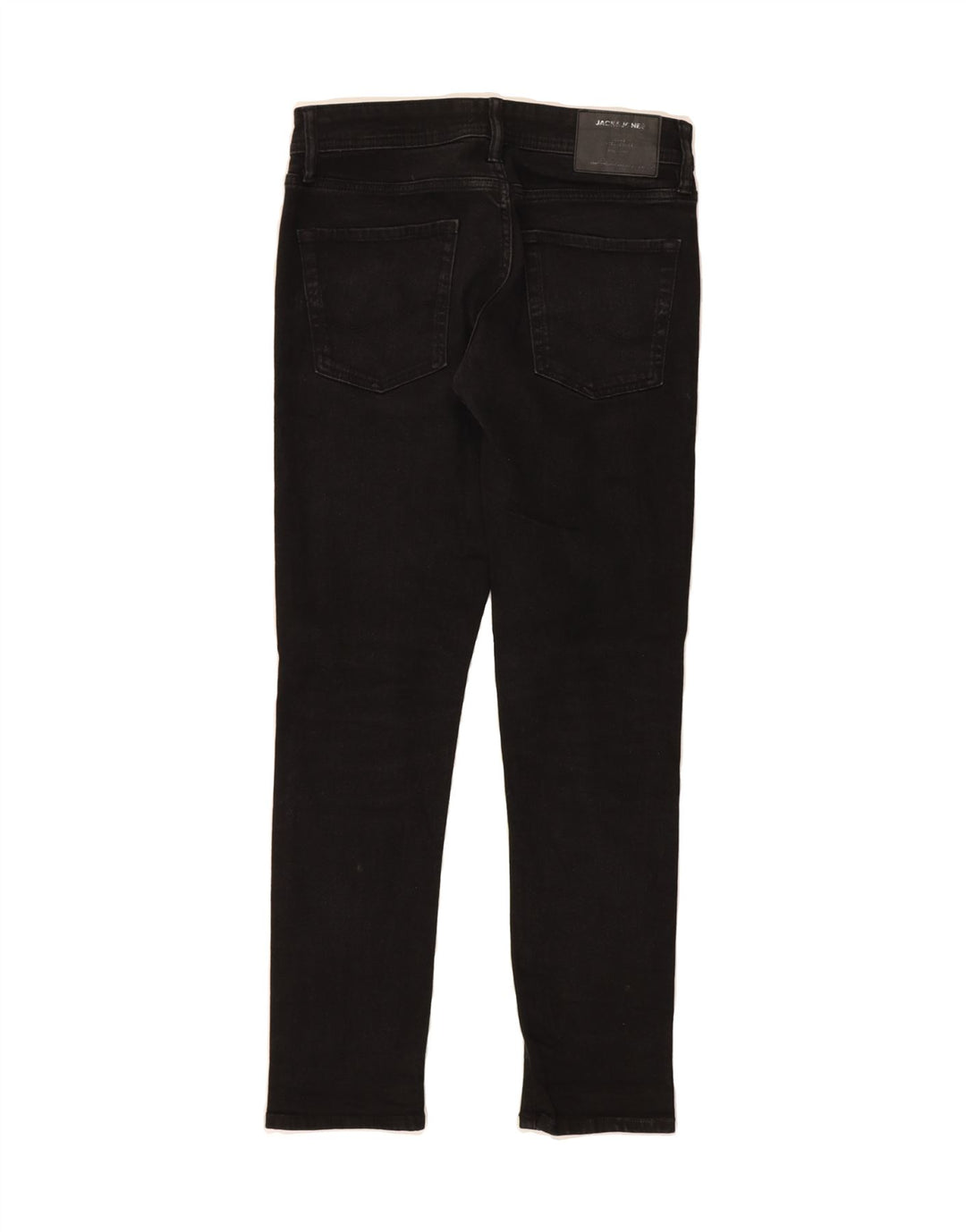 JACK & JONES Mens GLENN Slim Jeans W30 L30 Black Cotton Vintage Jack & Jones and Second-Hand Jack & Jones from Messina Hembry 