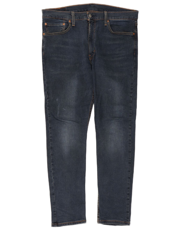 Damskie jeansy Levi's 512 Slim Tapered W36 L32 Niebieskie bawełniane