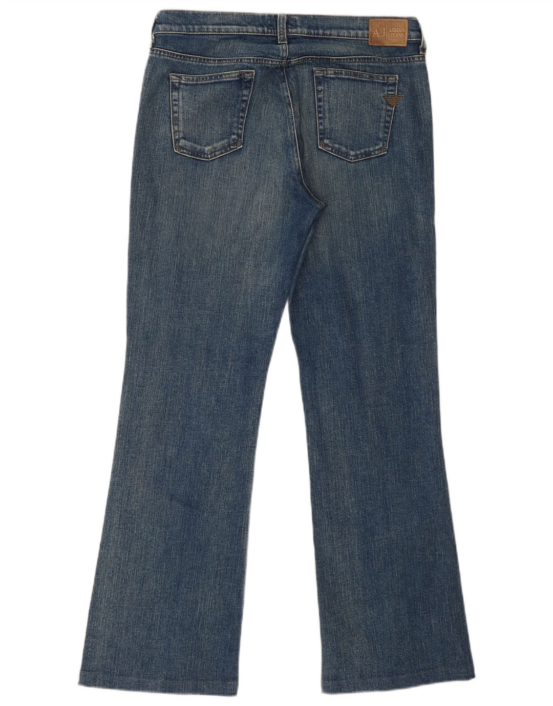 Damskie jeansy Armani Indigo Bootcut W32 L30 Niebieskie