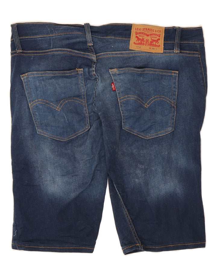 LEVI'S Womens 510 Denim Shorts W38 XL  Blue Cotton Vintage Levi's and Second-Hand Levi's from Messina Hembry 