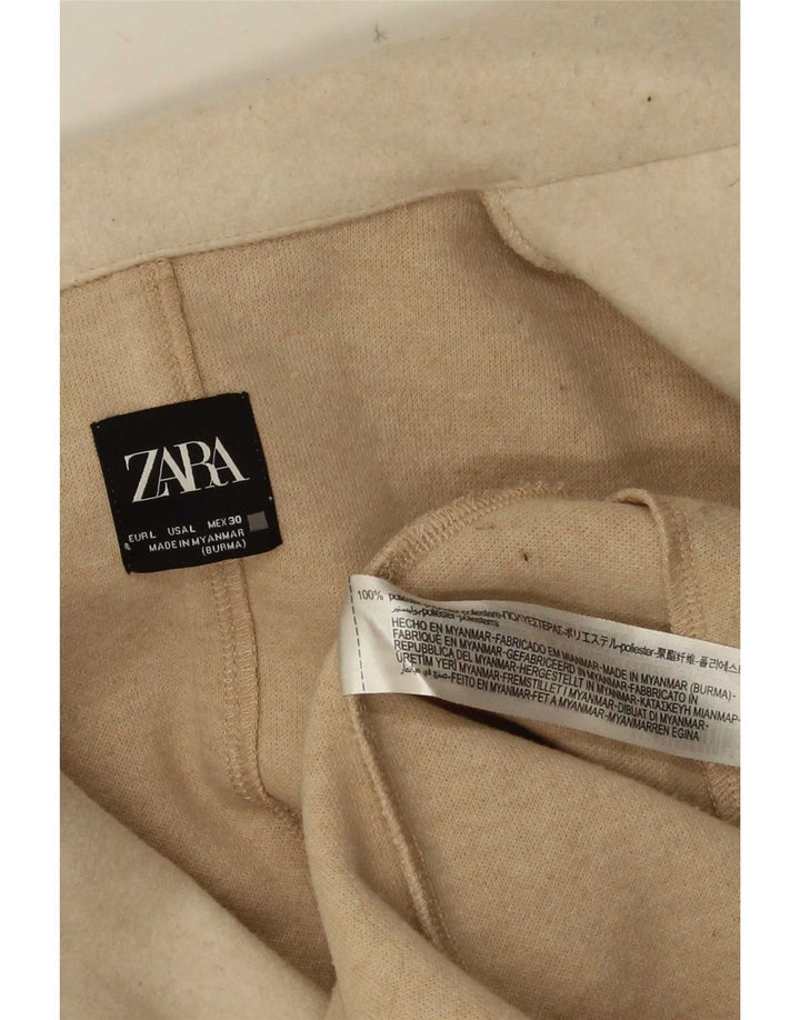 Płaszcz damski Zara Open UK 16, duży, beżowy, poliester