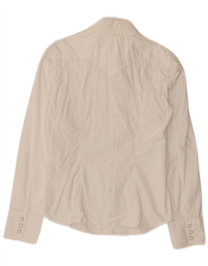 Gas Womens Shirt UK 14 Large White