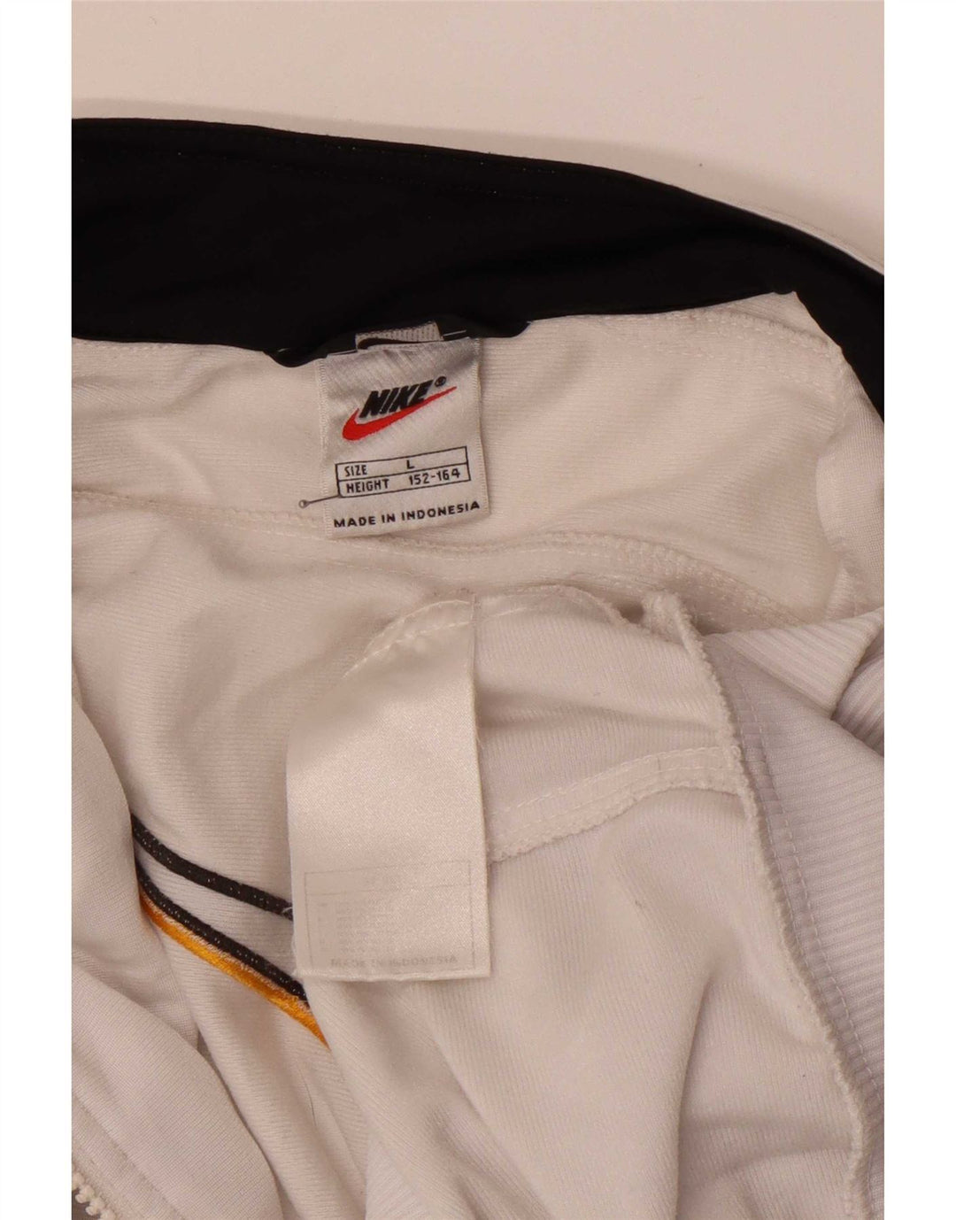 Chłopięca kurtka dresowa Nike z grafiką, 12–13 lat, duża, biała, poliestrowa
