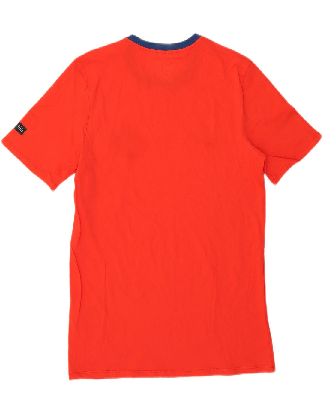 Męski T-shirt Nike o kroju sportowym, bawełniany, w kolorze średnio czerwonym