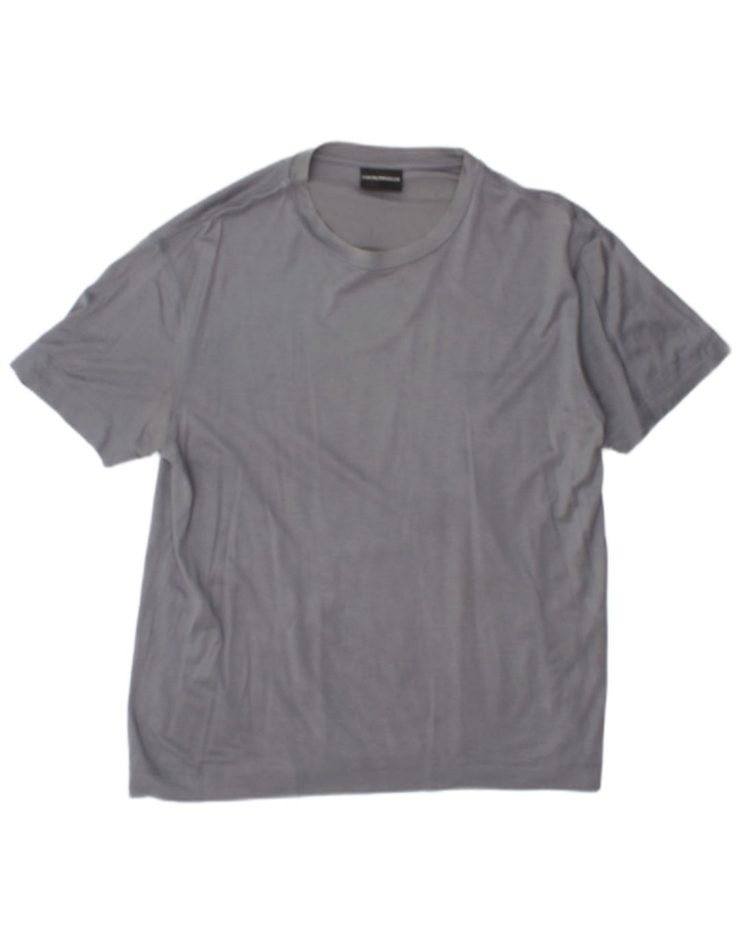 T-shirt męski Emporio Armani, duży, szary Lyocell
