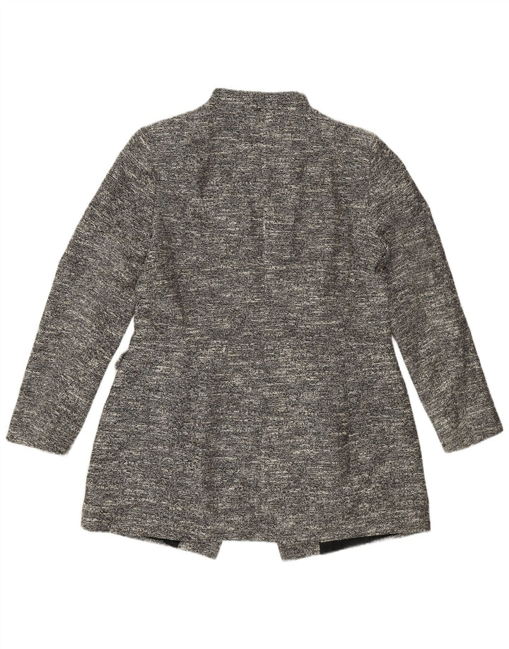 Płaszcz damski Zara UK 18 XL, szara, bawełniana w plamki