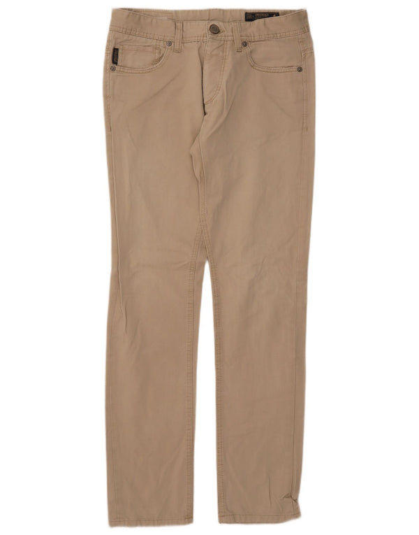 Męskie spodnie typu slim casual Jack & Jones W30 L30 beżowe
