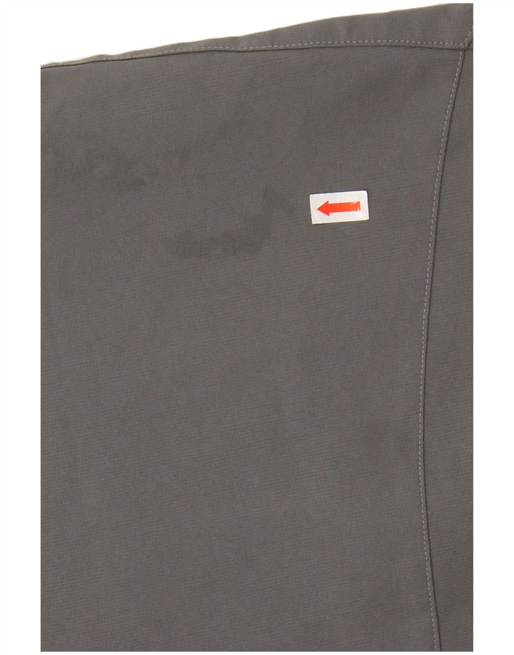 Męskie bermudy sportowe ADIDAS XL, szary poliester