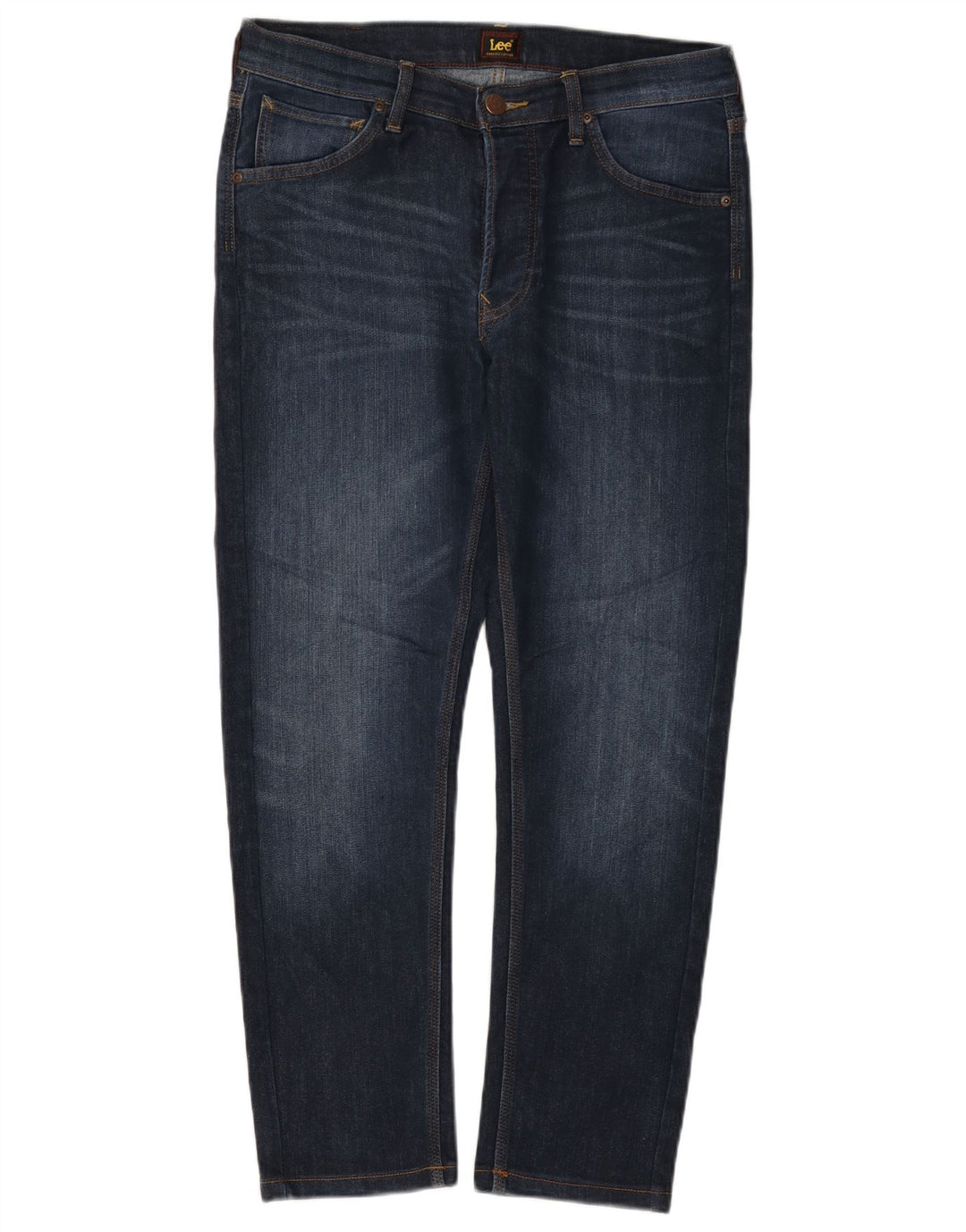 Męskie dżinsy Lee Daren Slim W31 L27 Granatowa bawełna