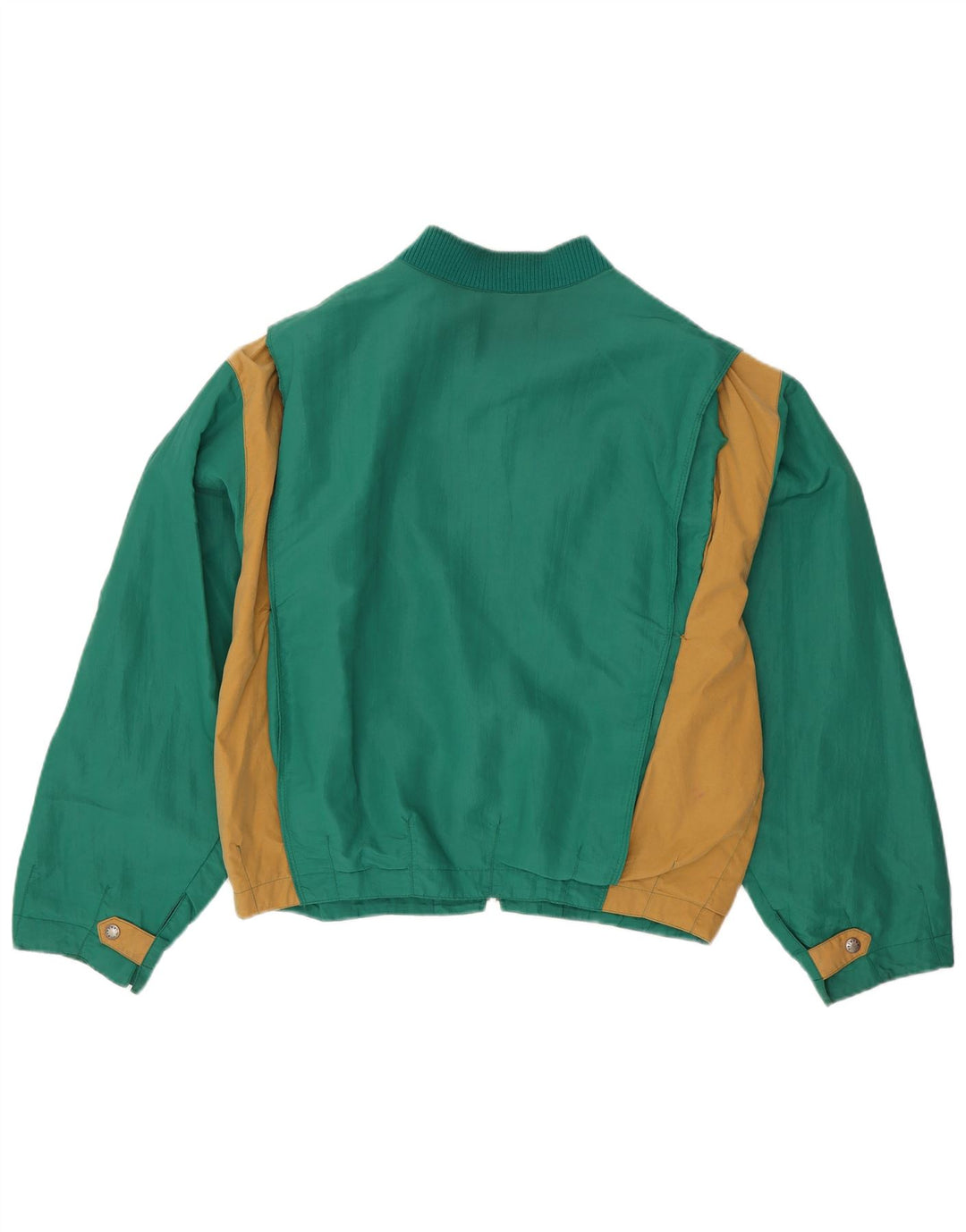 Męska kurtka bomberka NEWTON UK 42 XL, bawełna w kolorze zielonym