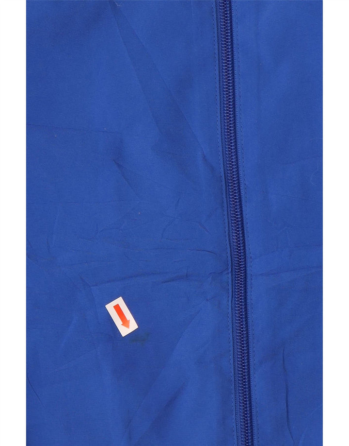 Męska bluza dresowa NIKE, duża, niebieska, poliestrowa z blokami kolorów