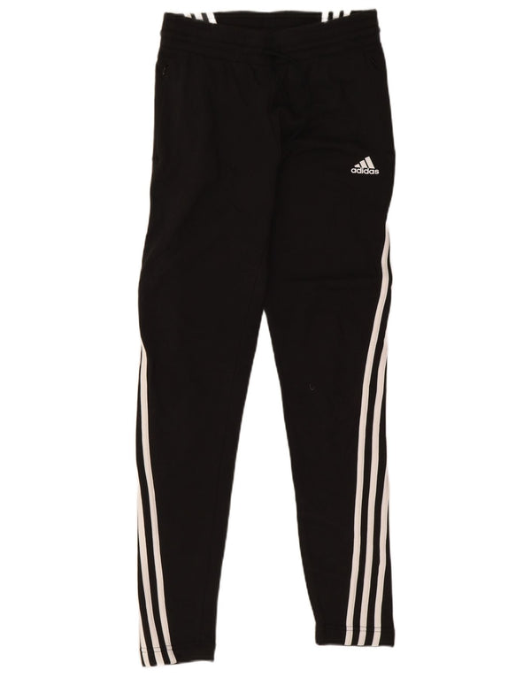 Damskie spodnie dresowe Adidas UK 4/6 XS Czarna bawełna