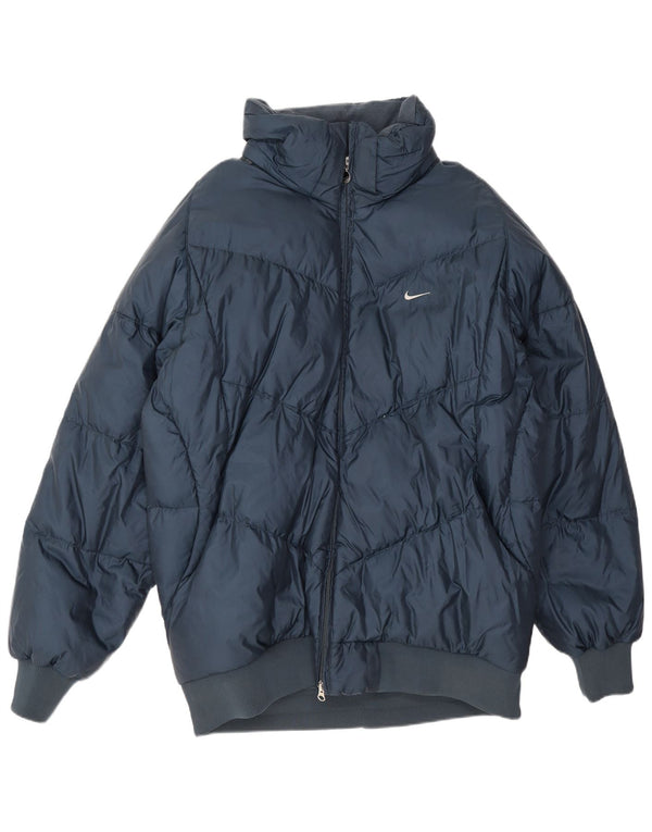 Męska ocieplana kurtka Nike UK 47/48 2XL Granatowy Nylon
