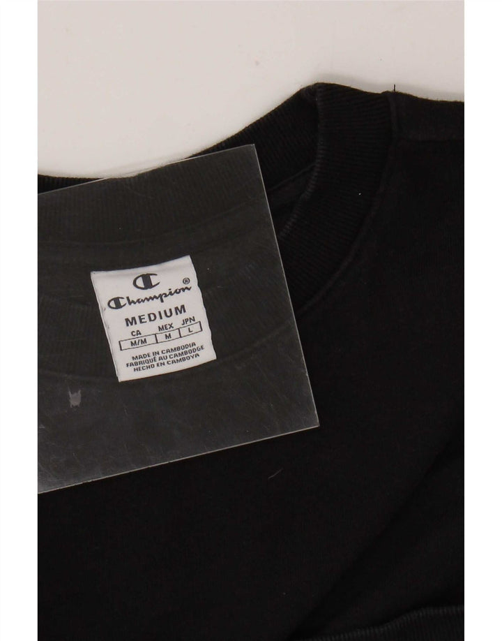 Bluza damska Champion Graphic Jumper UK 14 Medium Black