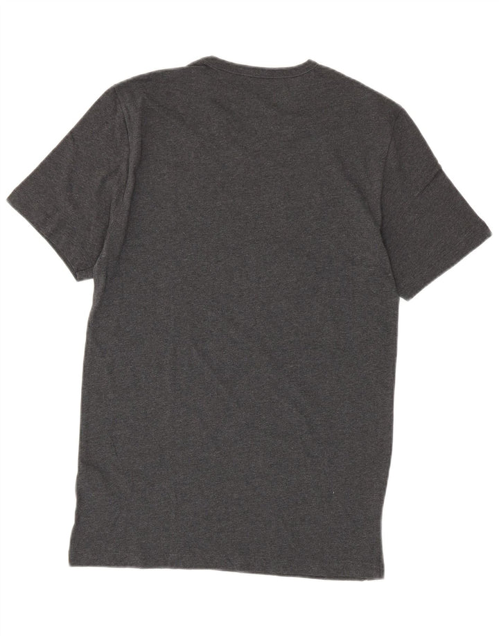 T-shirt męski Hugo Boss, mały, szary, bawełniany