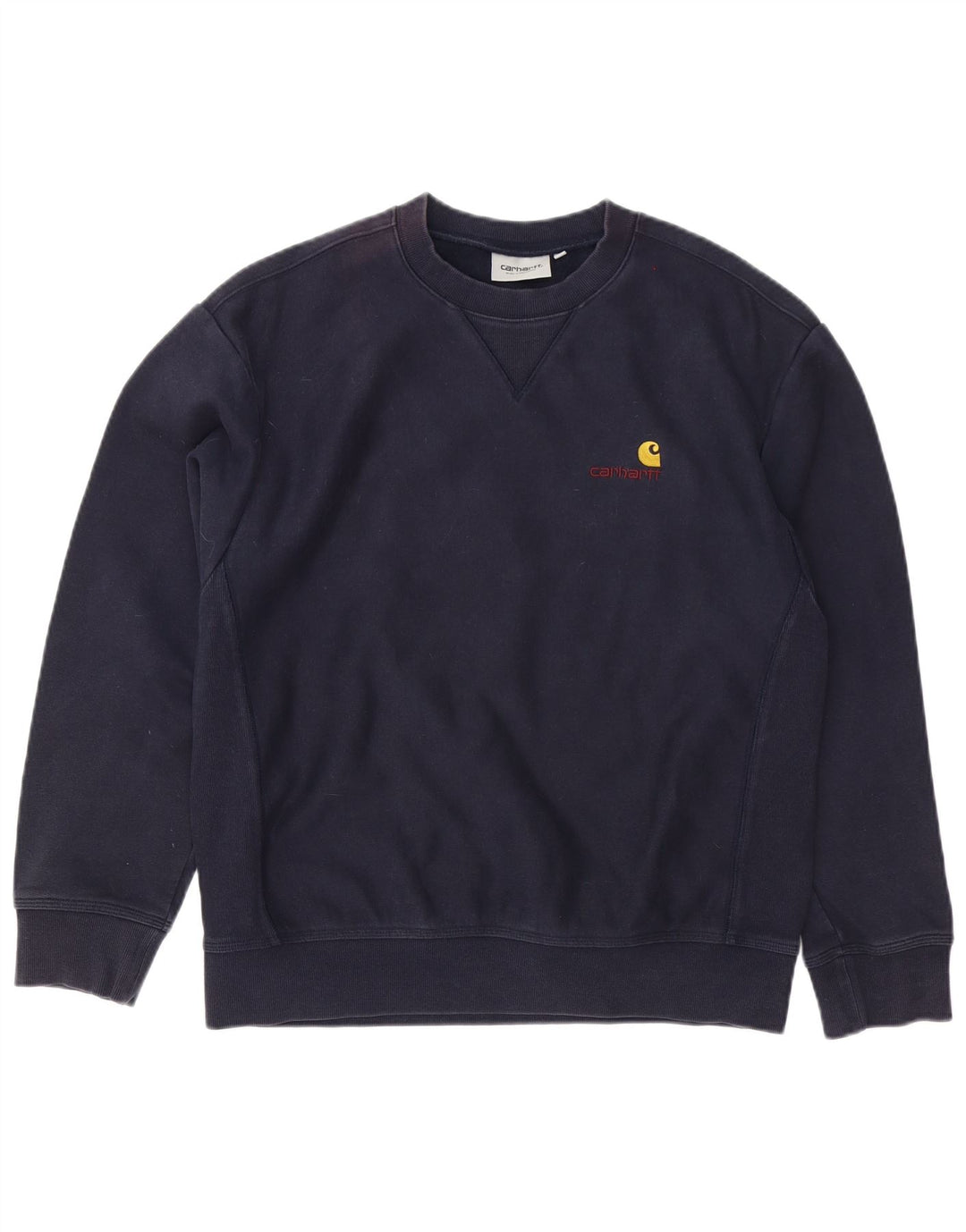 Sweter męski Carhartt, średni granatowy, bawełniany