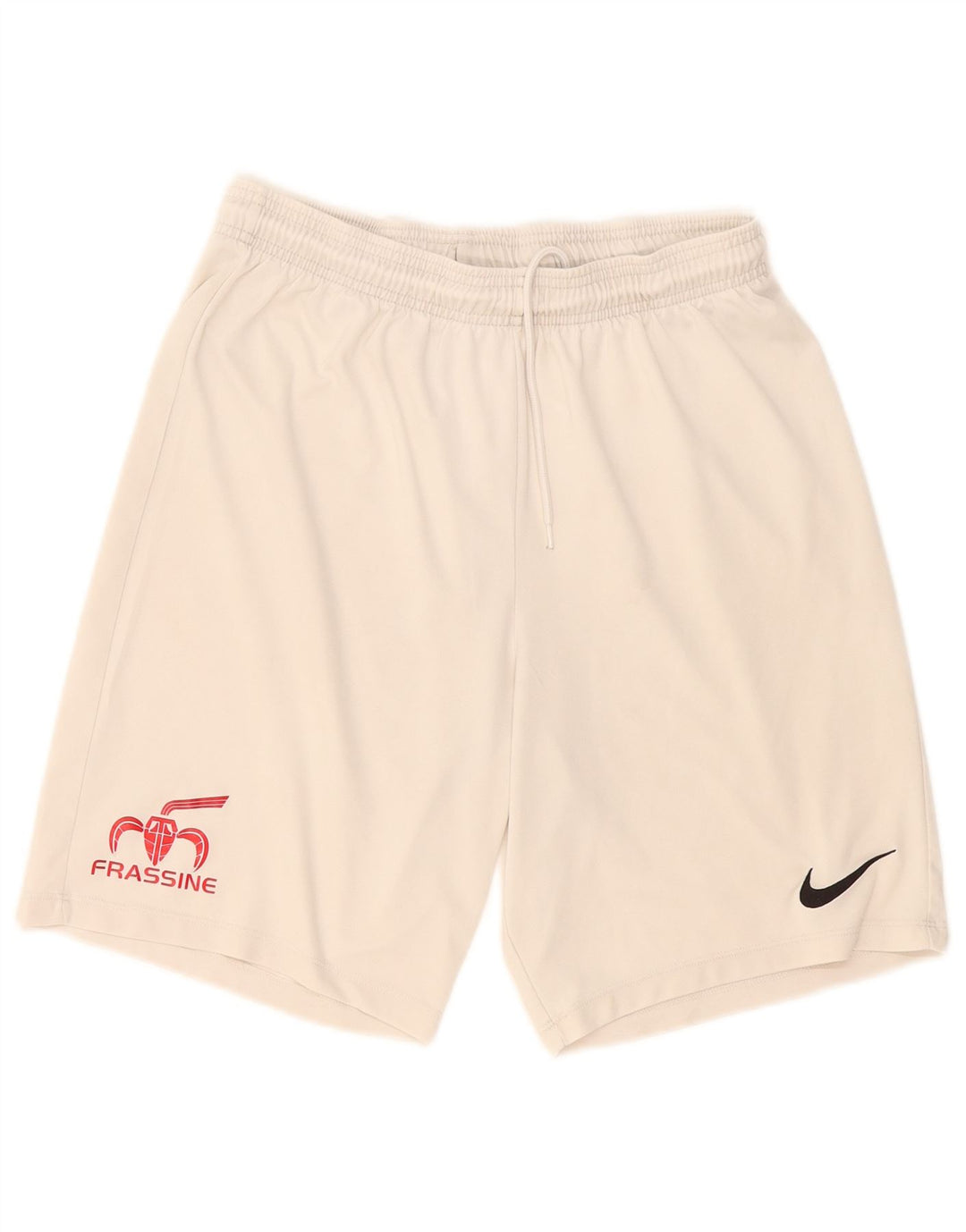 Męskie spodenki sportowe Nike Dri Fit, duże, białe, poliestrowe