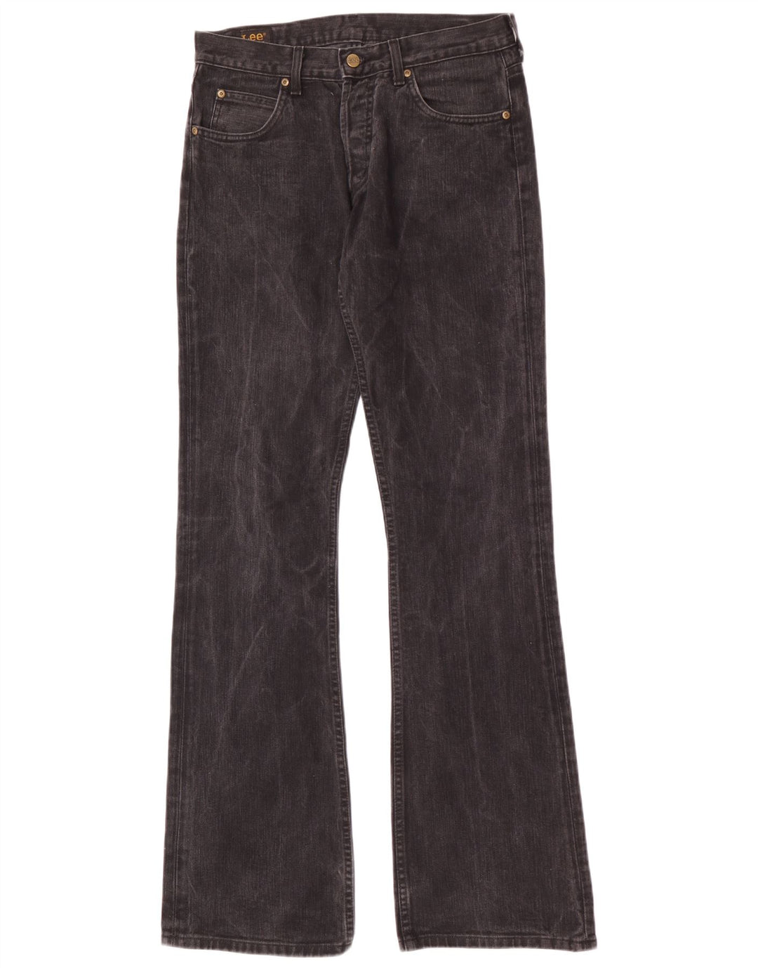 Męskie jeansy Lee Denver Bootcut W33 L36, czarne, bawełniane