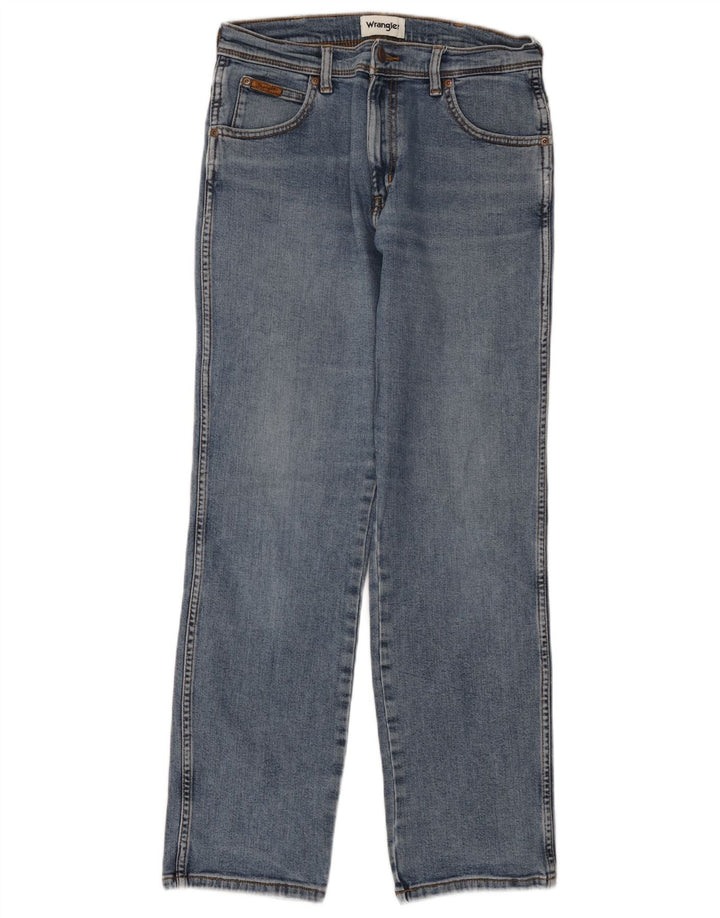 Męskie jeansy WRANGLER Texas Straight W31 L30 Niebieskie, bawełniane