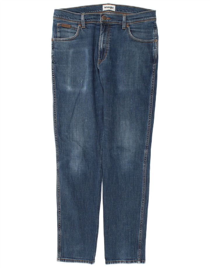 Męskie jeansy Wrangler W34 L32 Niebieskie bawełniane