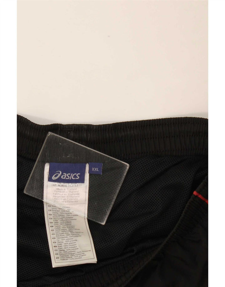 Męskie spodenki sportowe Asics 2XL Czarny poliester z blokami kolorów
