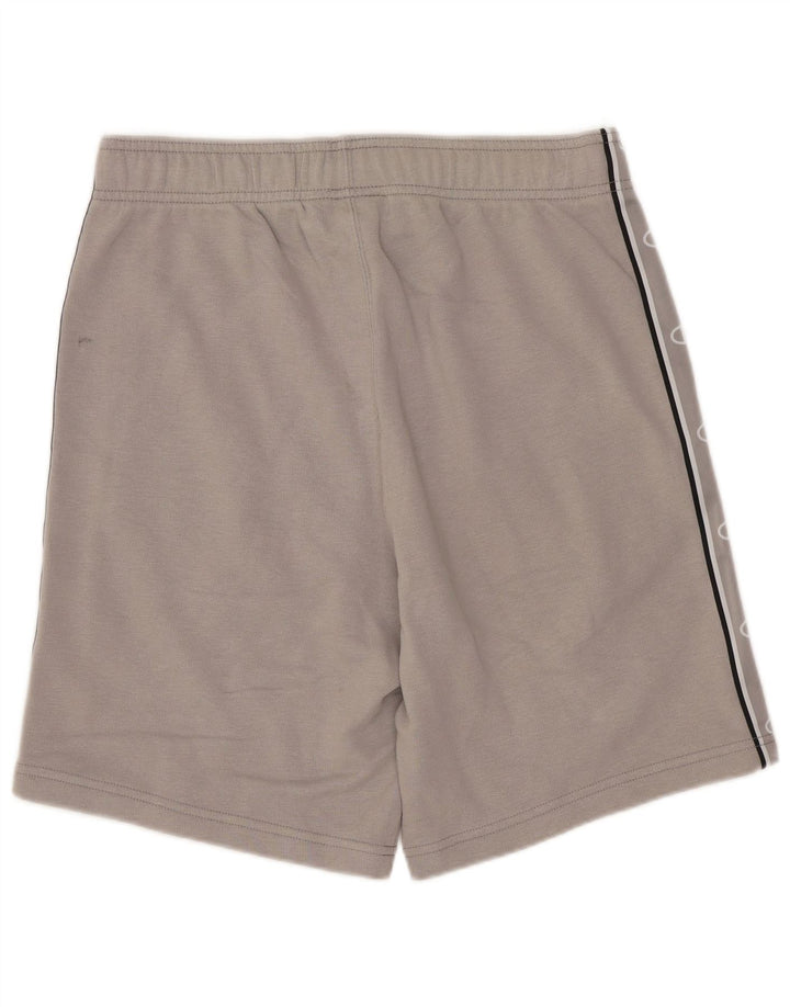 Męskie spodenki sportowe Champion Graphic, średnioszare, bawełniane