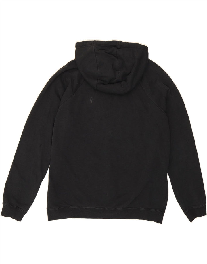 NIKE Womens Hoodie Jumper UK 14 Medium Black Cotton Vintage Nike and Second-Hand Nike from Messina Hembry 
