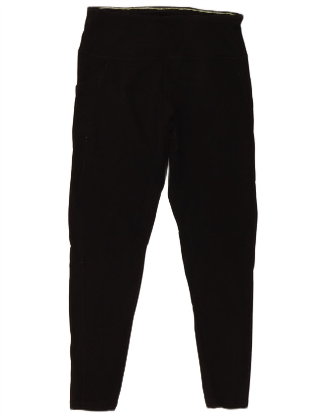 Damskie legginsy CALVIN KLEIN Graphic Crop UK 12, średnie, czarne, bawełniane