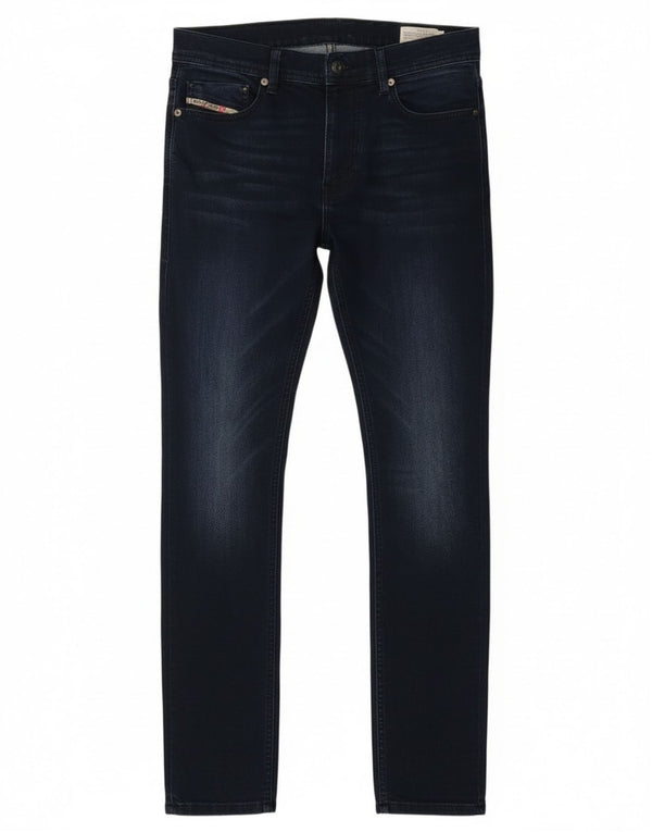 Diesel Chłopięce Tepphar Carrot Slim Jeans 15-16 lat W30 L32 Granatowa Bawełna