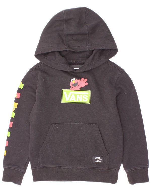 Chłopięcy sweter z kapturem Vans z grafiką, 2-3 lata, czarny, geometryczny, bawełniany