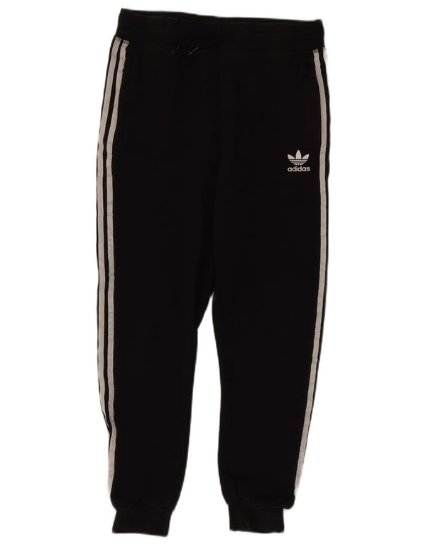 Adidas Chłopięce Spodnie Dresowe Joggery 13-14 Lat Czarna Bawełna