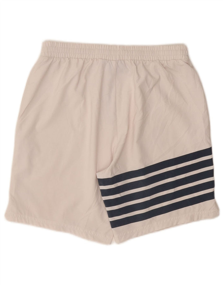 Męskie spodenki sportowe Ellesse, małe, białe, poliestrowe