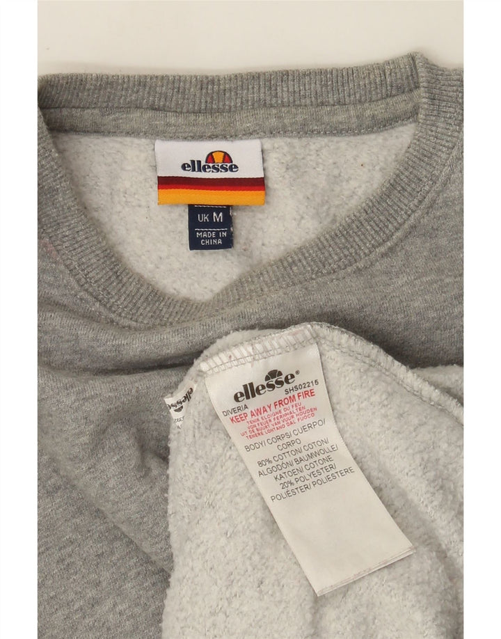 Sweter męski Ellesse, średnioszary, bawełniany
