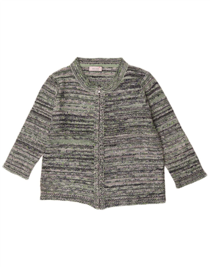 Marks & Spencer Damski sweter Per Una Crop Cardigan UK 14, duży niebieski