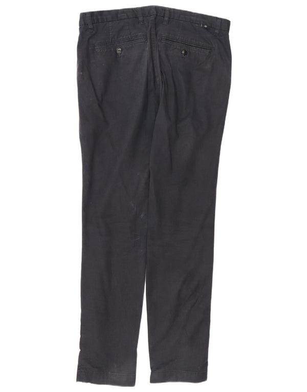 Męskie spodnie typu slim chino Ted Baker W34 L31 granatowe, bawełniane