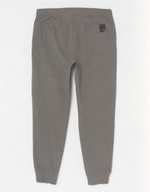 Męskie spodnie dresowe Diadora Joggers XL Szara bawełniana nakrapiana