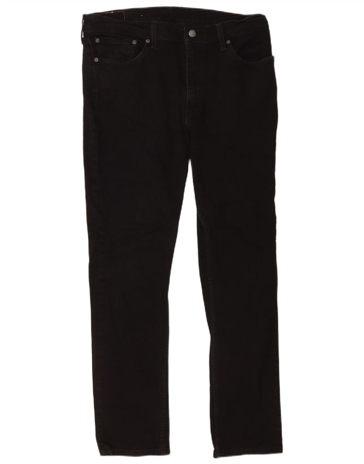 Męskie jeansy Levi's 511 Slim W36 L32 Czarna bawełna